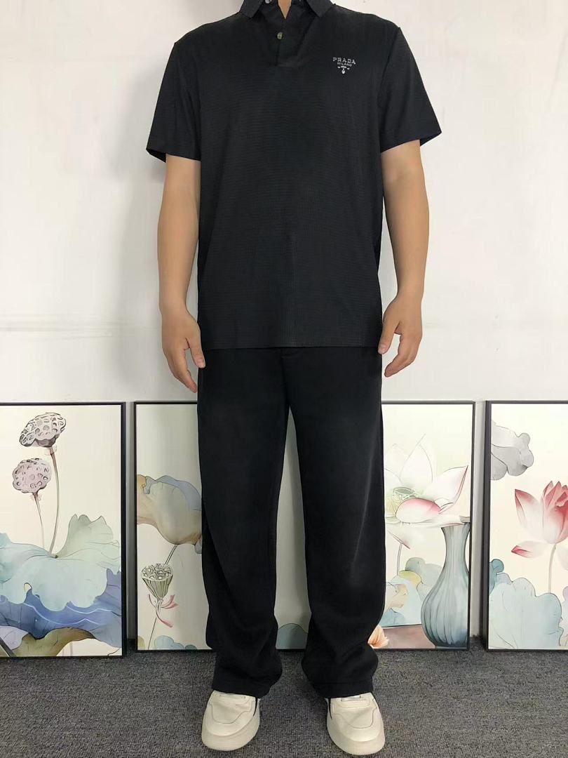 Prada 128 P⭐A⭐A POLO 5212405147 (Im 170Cm 60Kg I Wear Size L In The Phot) - Image 3