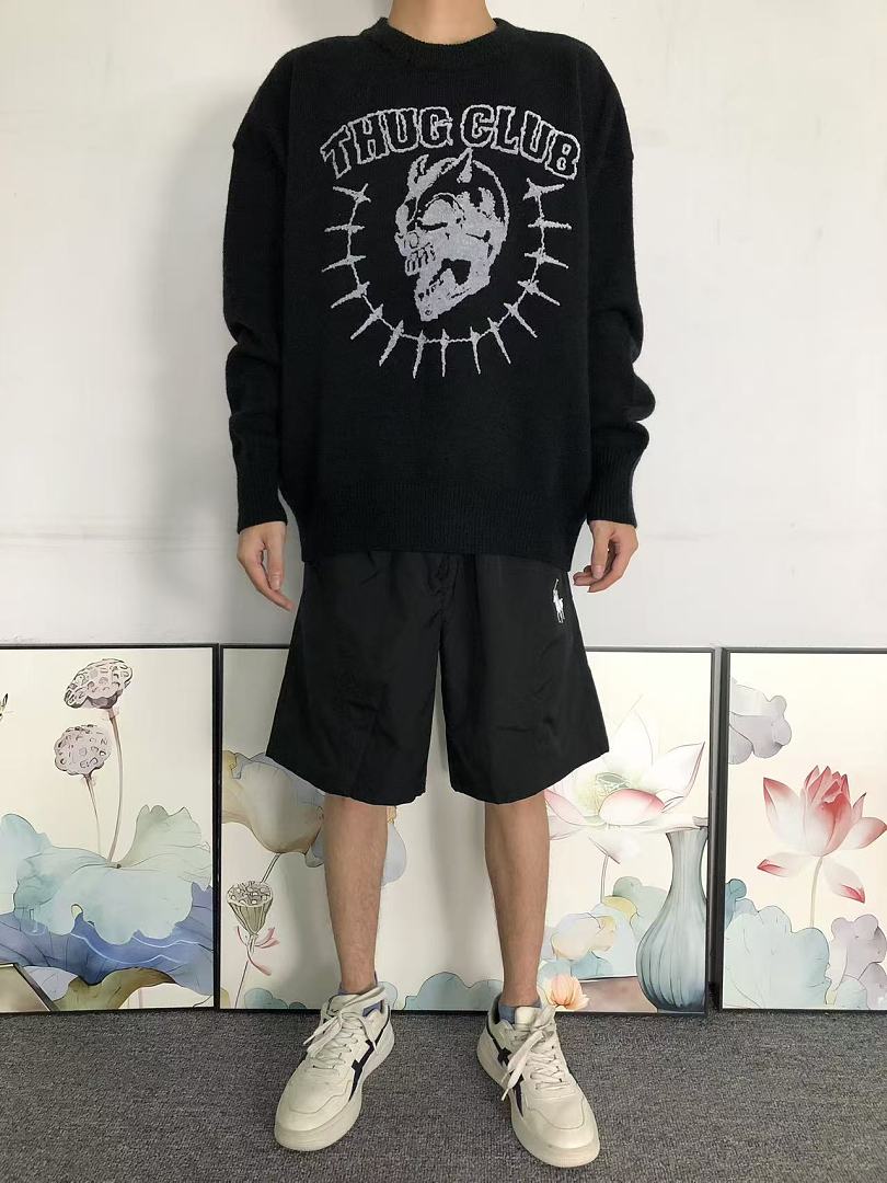 Christian Louboutin 158 THUG CLUB SWEATER 3206163217 (Im 170Cm 60Kg I Wear Size 1 In The Phot) - Image 3
