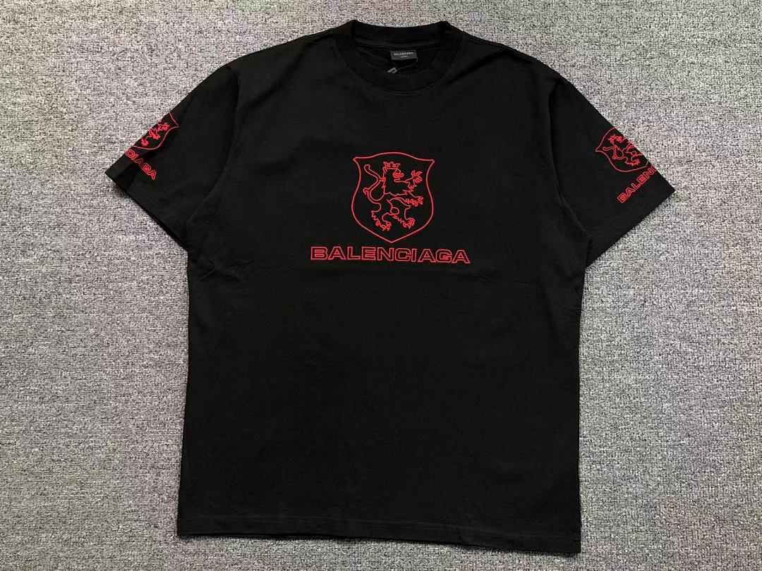 Balenciaga 115 B⭐L⭐⭐⭐IA⭐A T-SHIRT 5212211136 (Im 170Cm 60Kg I Wear Size M In The Phot) - Image 5