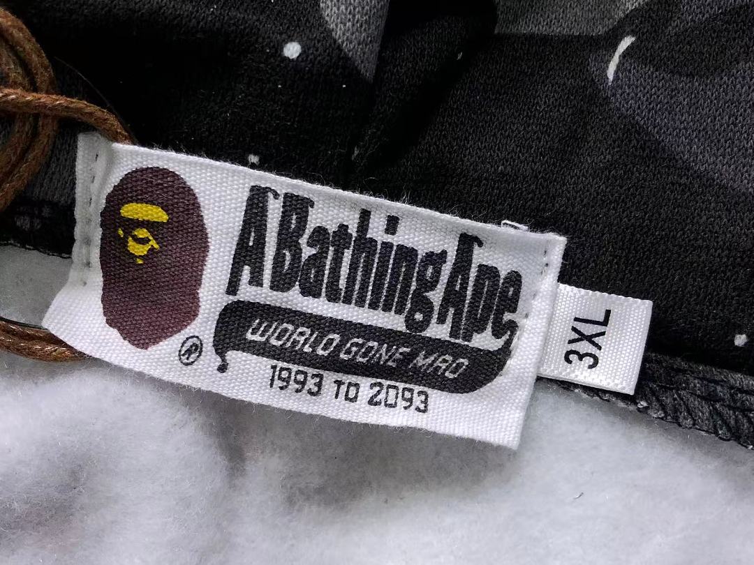 Bape 135 BAPE HOODIE 52070714158 (Im 170Cm 60Kg I Wear Size 3XL In The Phot) - Image 17