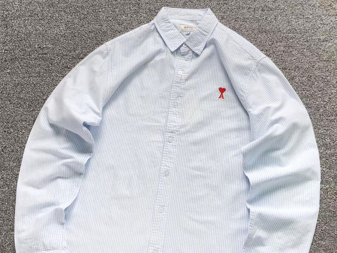 AMI 128 AMI SHIRT 5251604147 (Im 170Cm 60Kg I Wear Size L In The Phot) - Image 13