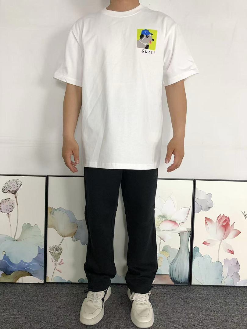 Gucci 85 G⭐C⭐I T-SHIRT 5231958101 (Im 170Cm 60Kg I Wear Size S In The Phot) - Image 3