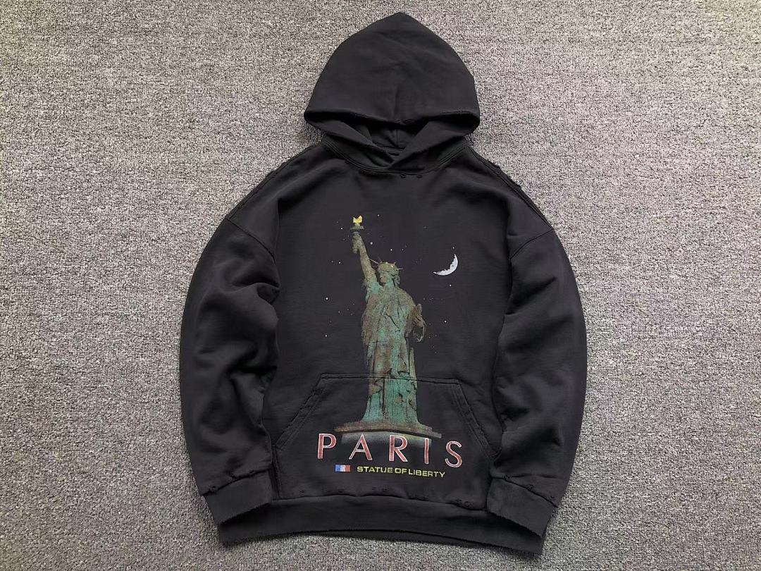 Balenciaga 275 B⭐L⭐⭐⭐IA⭐A HOODIE 4122725163 (Im 170Cm 60Kg I Wear Size XS In The Phot) - Image 5