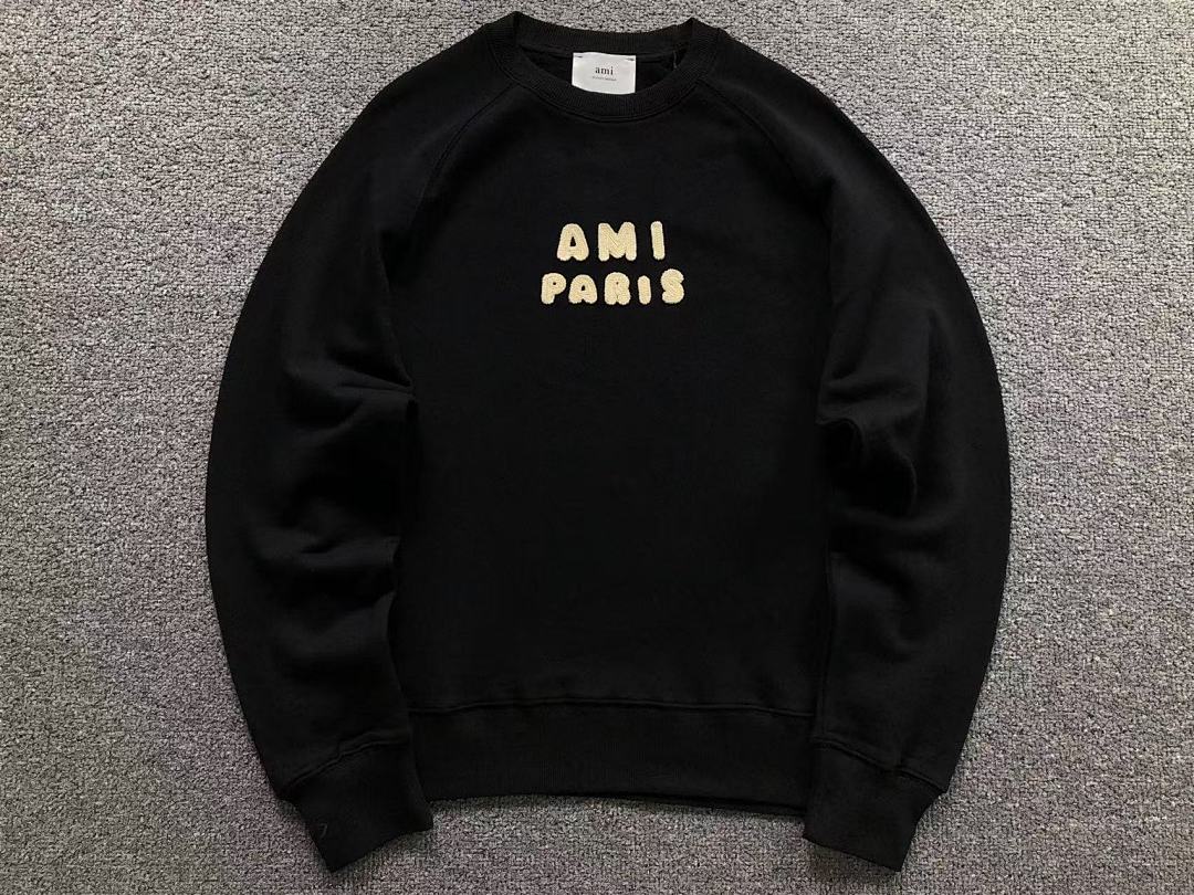 AMI 115 AMI HOODIE 21101708125 (Im 170Cm 60Kg I Wear Size M In The Phot) - Image 13