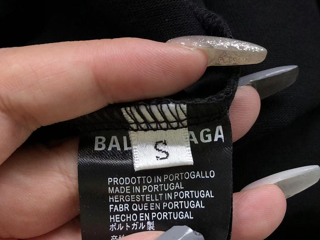 Balenciaga 115 B⭐L⭐⭐⭐IA⭐A T-SHIRT 2162314125 (Im 170Cm 60Kg I Wear Size S In The Phot) - Image 23