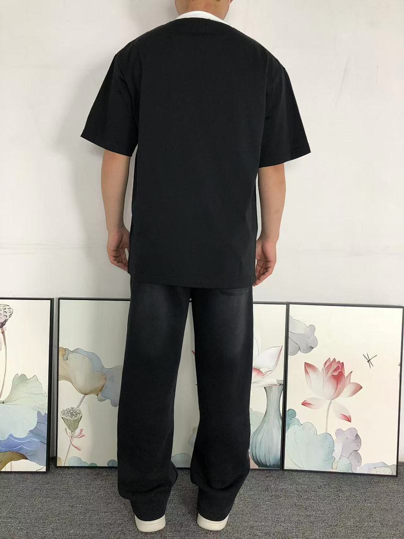 Prada 115 P⭐A⭐A T-SHIRT 520120320 (Im 170Cm 60Kg I Wear Size M In The Phot) - Image 4