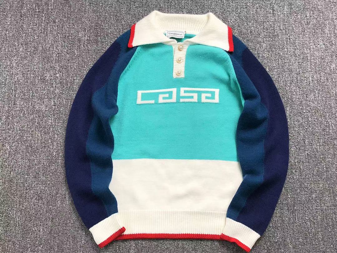 Casablanca 159 CASABLANCA SWEATER 212061548 (Im 170Cm 57Kg I Wear Size M In The Phot) - Image 7