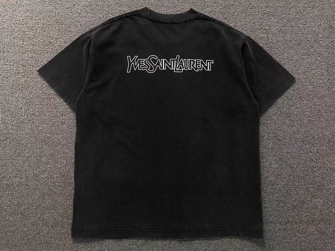 Saint Laurent 128 SA⭐⭐T ⭐⭐U⭐⭐NT T-SHIRT 42042912133 (Im 170Cm 60Kg I Wear Size 2XL In The Phot) - Image 13