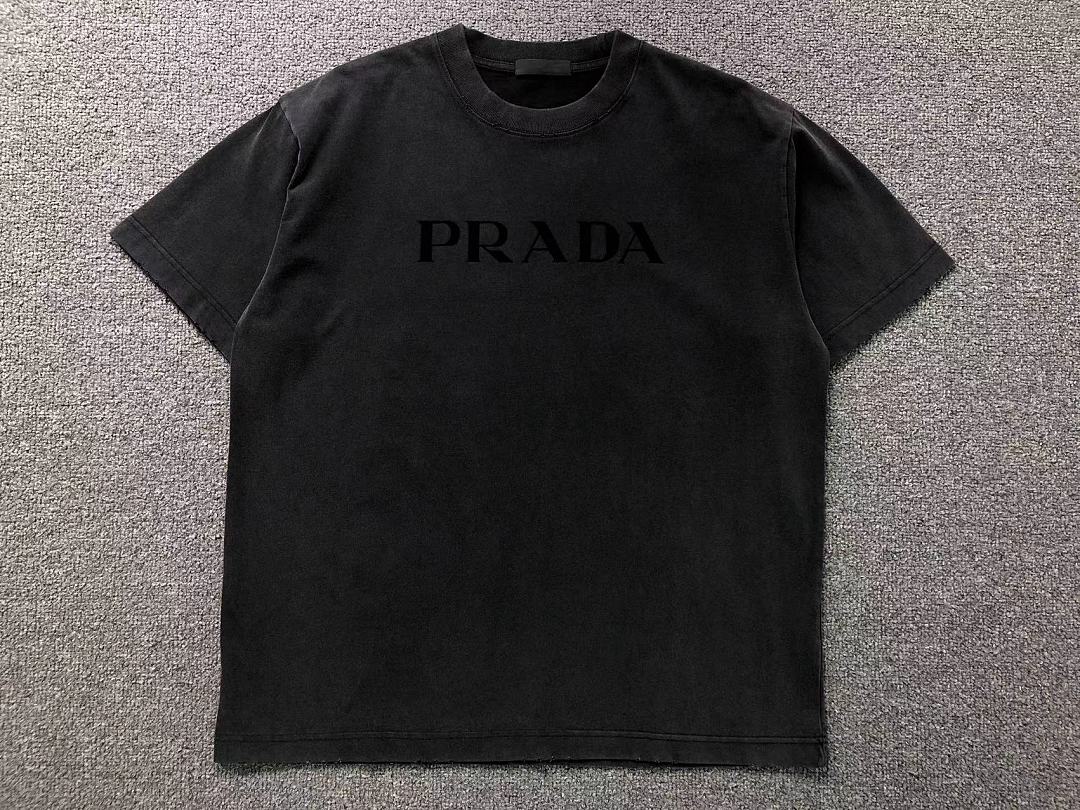 Prada 125 P⭐A⭐A T-SHIRT 42042902133 (Im 170Cm 60Kg I Wear Size 2XL In The Phot) - Image 13