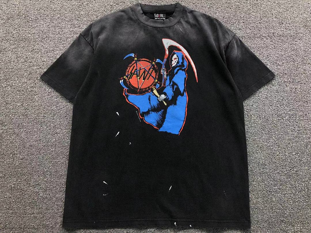 Chanel 115 SAINT MICHAEL T-SHIRT 3201212217 (Im 170Cm 60Kg I Wear Size S In The Phot) - Image 5