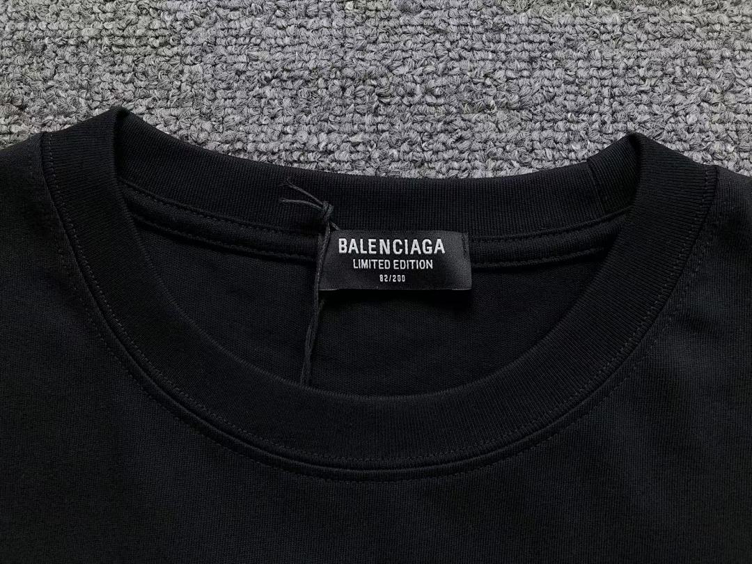 Balenciaga 108 B⭐L⭐⭐⭐IA⭐A T-SHIRT 213031321 (Im 170Cm 55Kg I Wear Size XS In The Phot) - Image 20