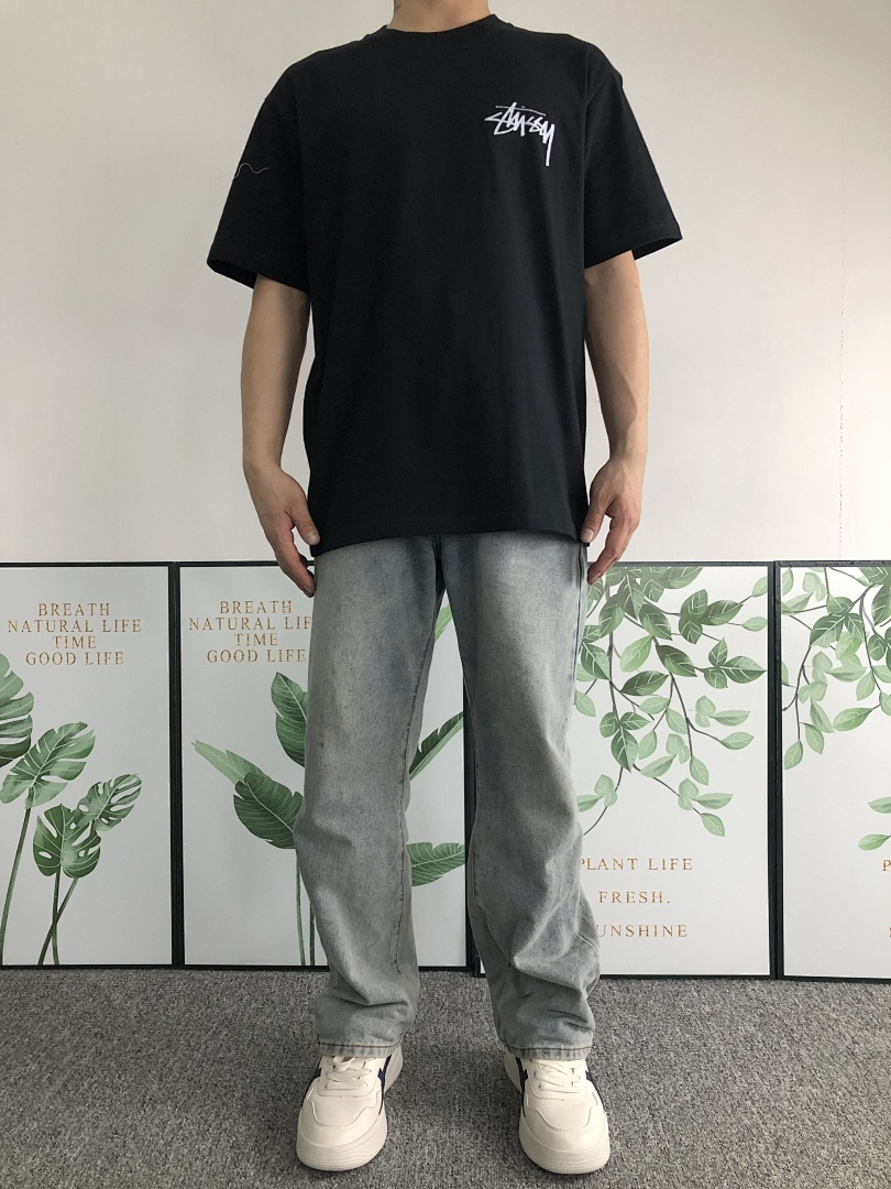 Stussy 108 STUSSY T-SHIRT 211150202 (Im 170Cm 57Kg I Wear Size M In The Phot) - Image 3