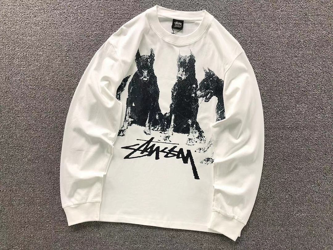 Stussy 158 STUSSY LONG SLEEVEDD 22041326001 (Im 170Cm 60Kg I Wear Size M In The Phot) - Image 7