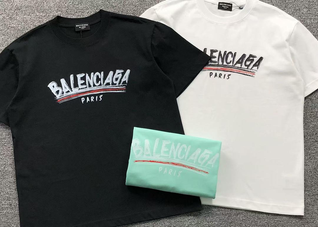 Balenciaga 115 B⭐L⭐⭐⭐IA⭐A T-SHIRT 412200821 (Im 170Cm 57Kg I Wear Size M In The Phot) - Image 18