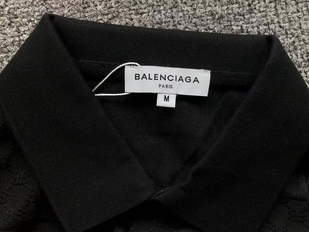 Balenciaga 129 B⭐L⭐⭐⭐IA⭐A POLO 1261506152 (Im 170Cm 60Kg I Wear Size M In The Phot) - Image 17