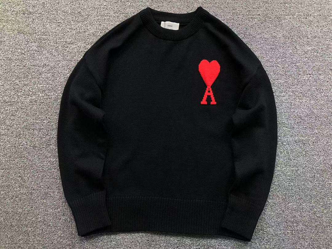 AMI 188 AMI SWEATER 21103062001 (Im 170Cm 60Kg I Wear Size L In The Phot) - Image 21