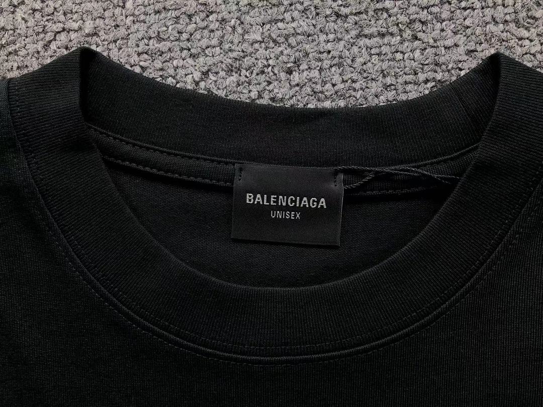 Balenciaga 118 B⭐L⭐⭐⭐IA⭐A T-SHIRT 52418122147 (Im 170Cm 60Kg I Wear Size L In The Phot) - Image 17