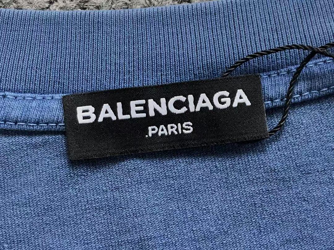 Balenciaga 158 B⭐L⭐⭐⭐IA⭐A T-SHIRT 2203263801 (Im 170Cm 60Kg I Wear Size M In The Phot) - Image 20