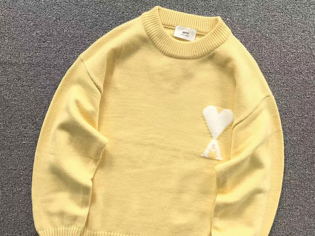 AMI 138 AMI SWEATER 3110071117 (Im 170Cm 60Kg I Wear Size S In The Phot) - Image 15