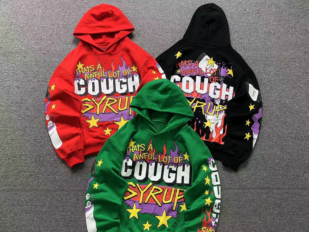 Cough Syrup 218 COU⭐H SY⭐UP HOODIE 4201290672 (Im 170Cm 60Kg I Wear Size M In The Phot) - Image 6