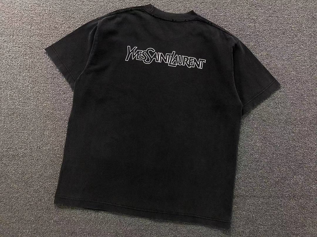 Saint Laurent 128 SA⭐⭐T ⭐⭐U⭐⭐NT T-SHIRT 42042912133 (Im 170Cm 60Kg I Wear Size 2XL In The Phot) - Image 14