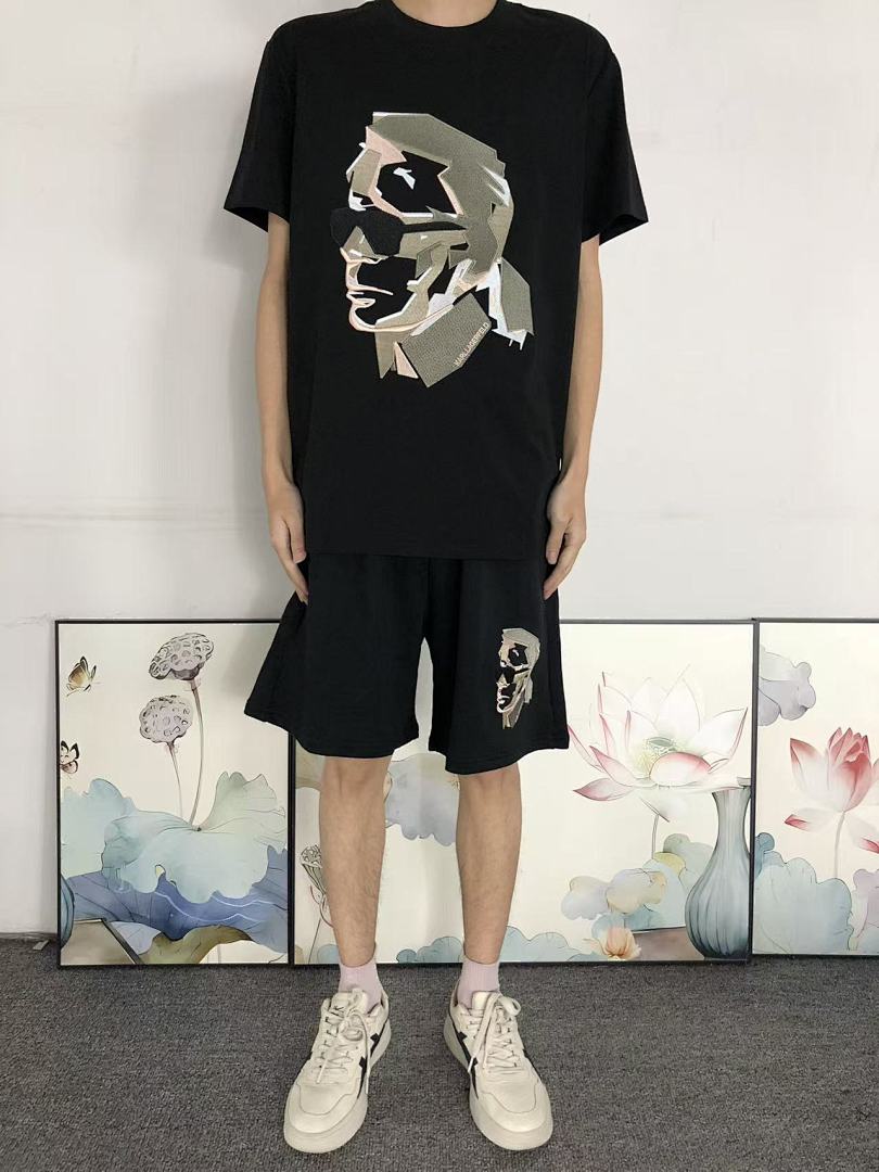 Karl Lagerfeld SHORTS 168 KARL LAGERFELD T-SHIRT - Image 4