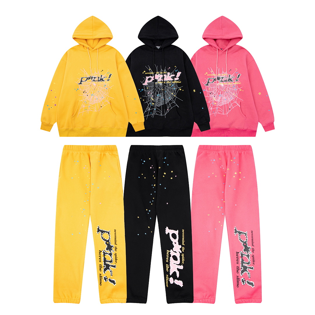 Sp5der TROUSERS115 SP5DER 555 HOODIE