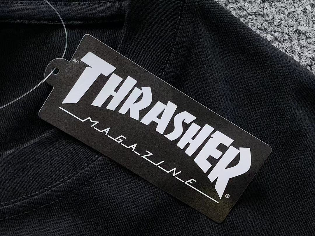 Thrasher 68 THRASHER T-SHIRT 41060918121 (Im 170Cm 60Kg I Wear Size L In The Phot) - Image 18