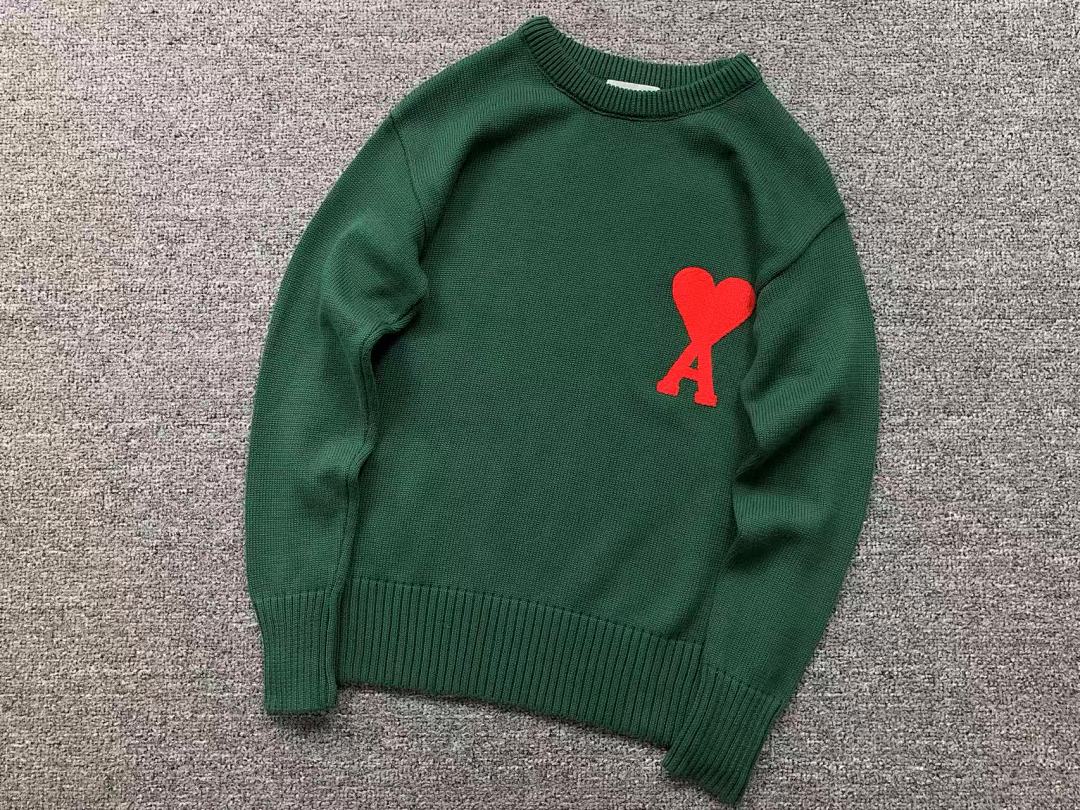 AMI 158 AMI SWEATER 21101107125 (Im 170Cm 60Kg I Wear Size S In The Phot) - Image 18