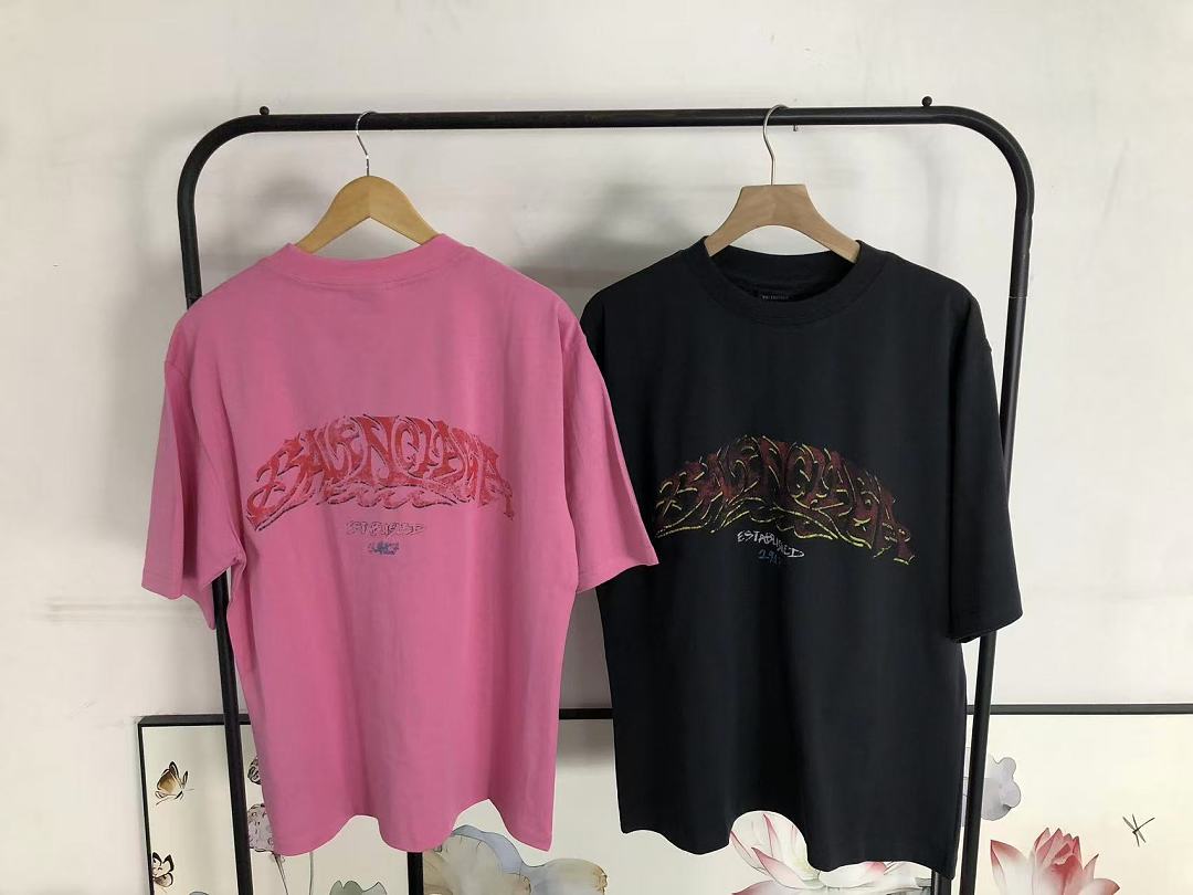 Balenciaga 125 B⭐L⭐⭐⭐IA⭐A T-SHIRT 42042012163 (Im 170Cm 60Kg I Wear Size XS In The Phot) - Image 28