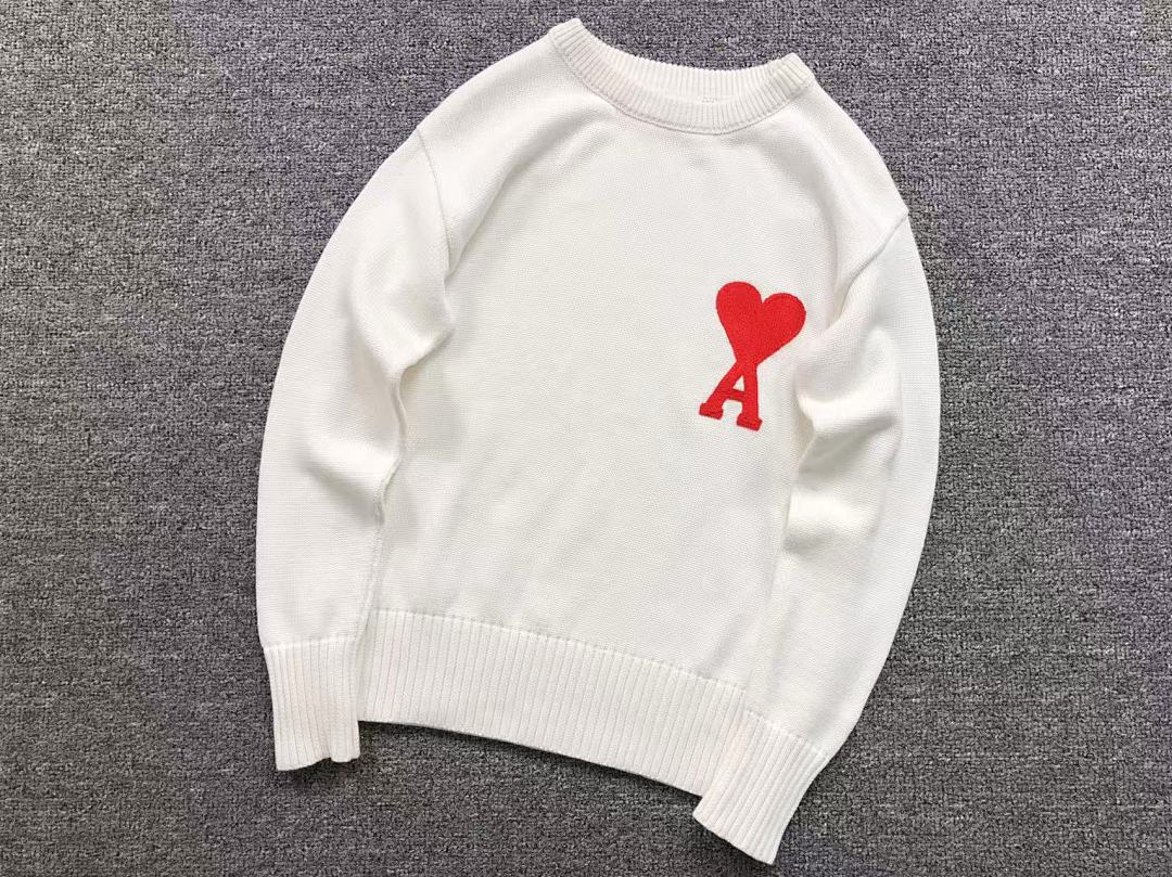 AMI 158 AMI SWEATER 21101107125 (Im 170Cm 60Kg I Wear Size S In The Phot) - Image 10