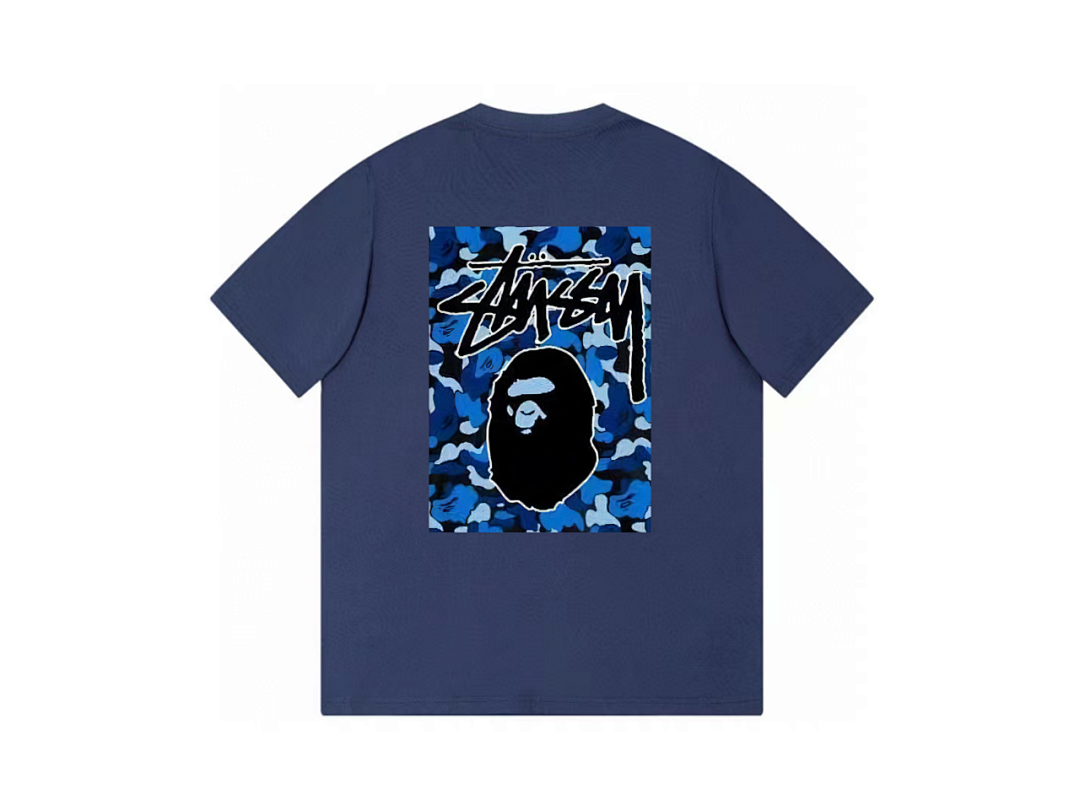 Bape 85 STUSSY BAPE T-SHIRT - Image 26
