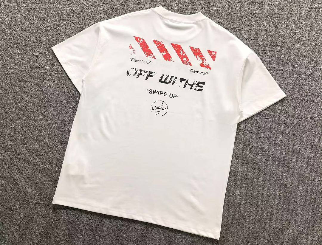 Unbranded 155 OFF-WHITE T-SHIRT 2204292201 (Im 170Cm 60Kg I Wear Size S In The Phot) - Image 7