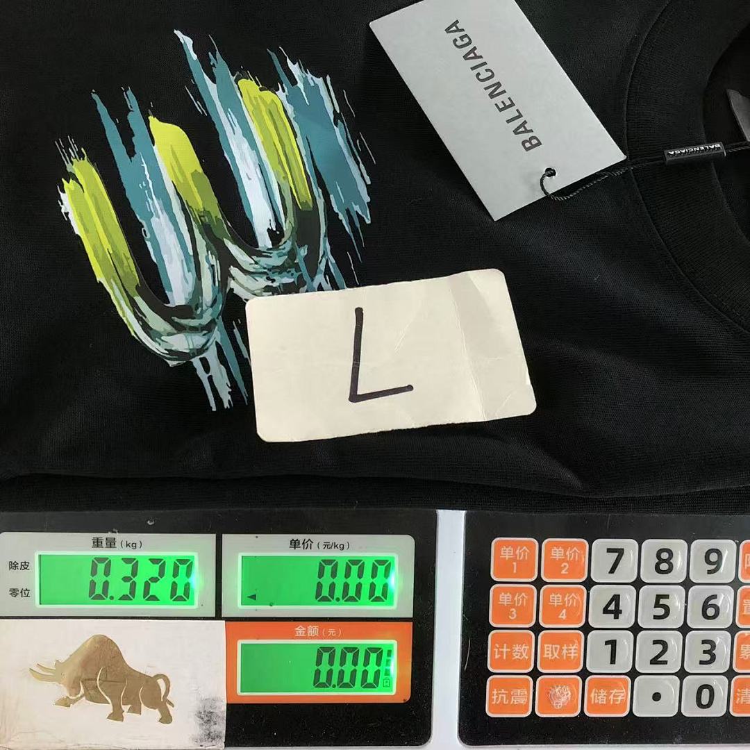 Balenciaga 115 B⭐L⭐⭐⭐IA⭐A T-SHIRT 5232321147 (Im 170Cm 60Kg I Wear Size L In The Phot) - Image 26