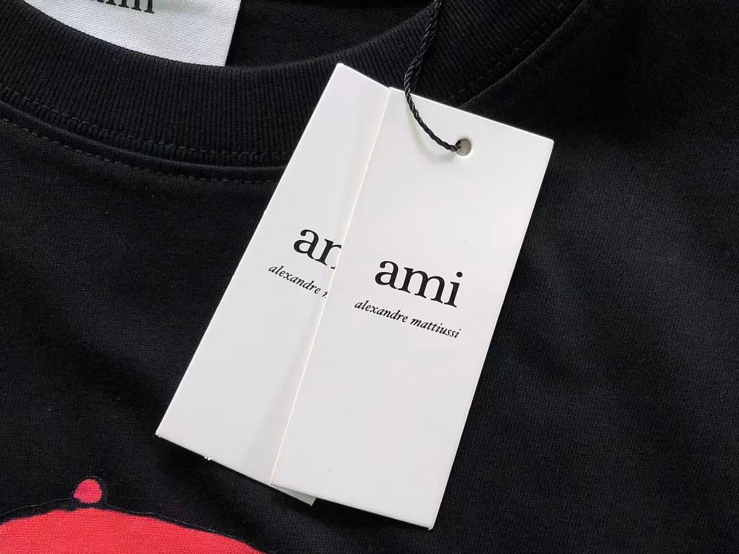AMI 138 AMI T-SHIRT 22042344001 (Im 170Cm 60Kg I Wear Size S In The Phot) - Image 27