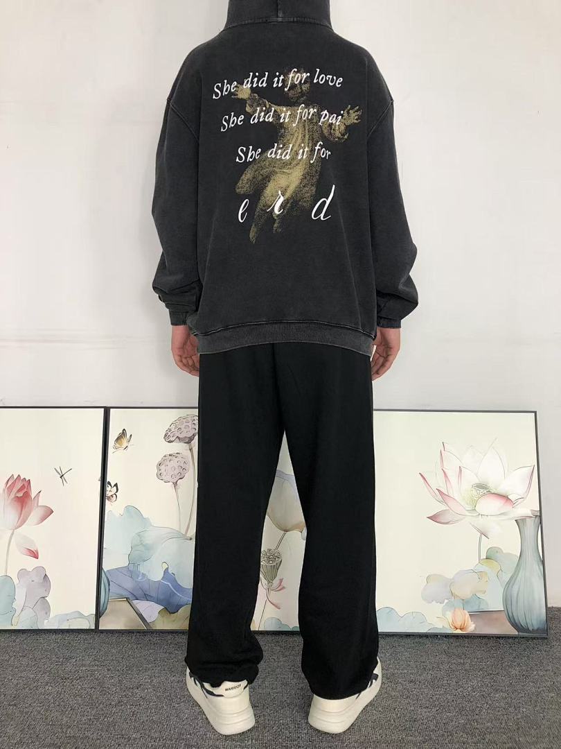 Chanel 135 ENFANTS RICHES DEPRIMES HOODIE 580709117 (Im 170Cm 60Kg I Wear Size S In The Phot) - Image 4