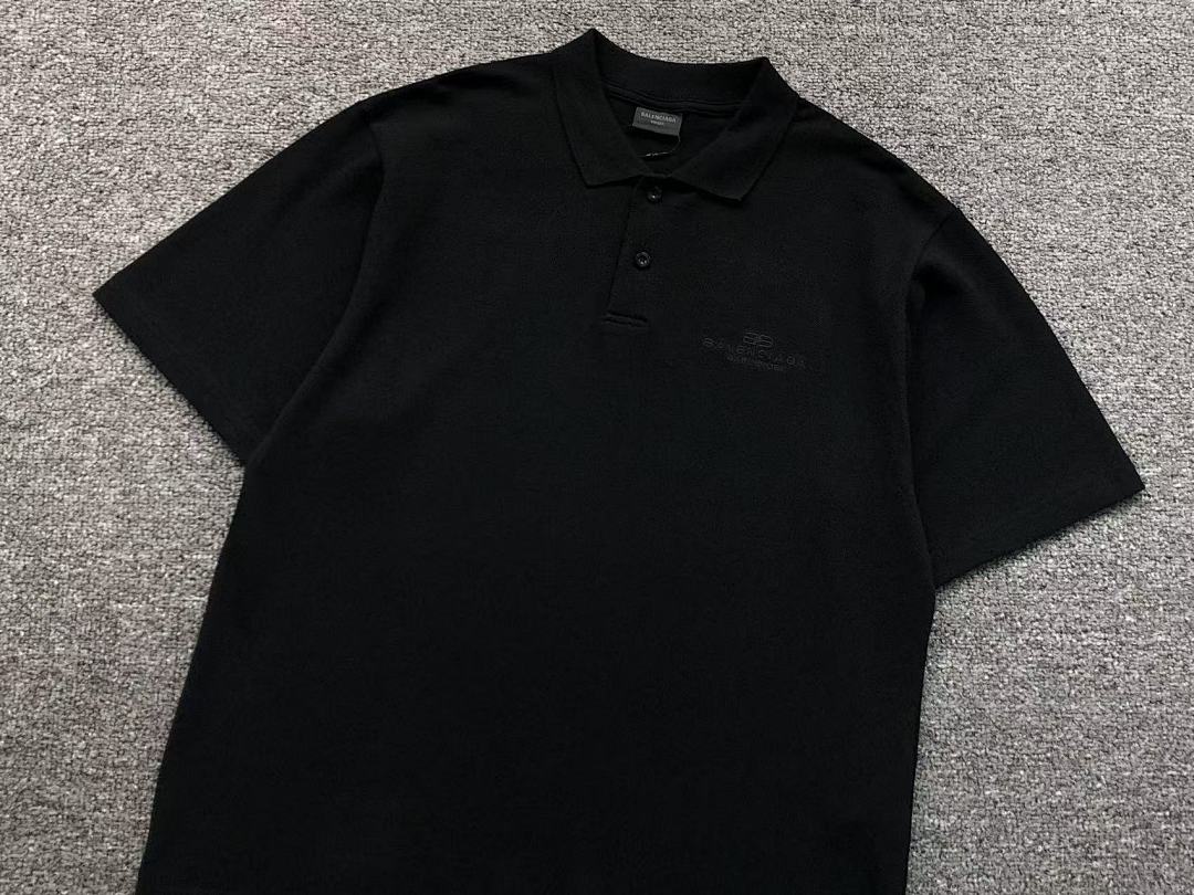 Balenciaga 158 B⭐L⭐⭐⭐IA⭐A POLO 3108081821 (Im 170Cm 60Kg I Wear Size S In The Phot) - Image 7