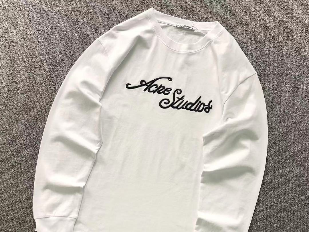 Acne Studios 135 ACNE STUDIOS LONG SLEEVED 2208190204 (Im 170Cm 60Kg I Wear Size M In The Phot) - Image 8