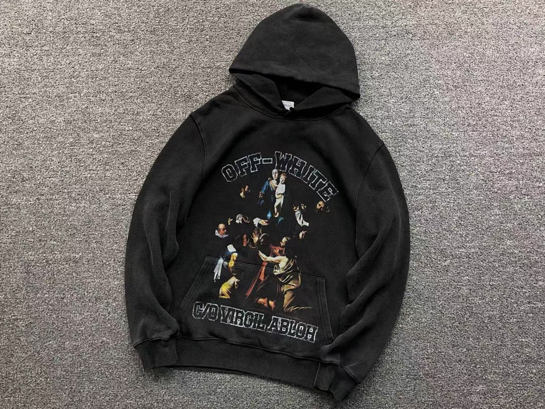 Off-White 195 OFF-WHITE HOODIE 57311319 (Im 170Cm 60Kg I Wear Size S In The Phot) - Image 6