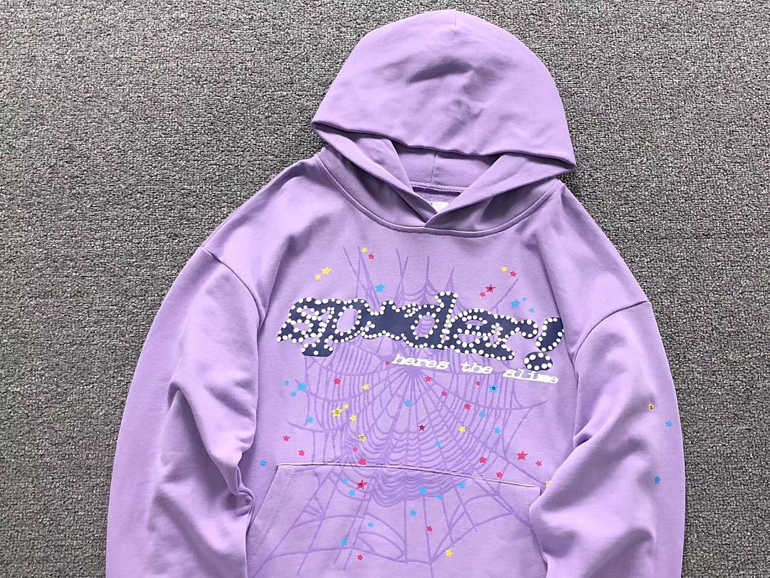 Sp5der TROUSERS SP5DER HOODIE 32080916125 M 170Cm 60Kg I Wear Size S In The Phot - Image 9