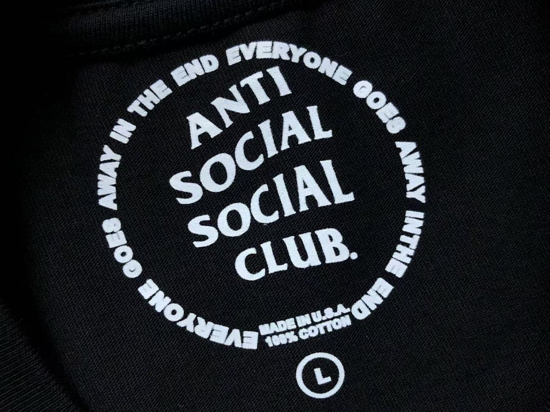 Christian Louboutin 85 ANTI SOCIAL CLUB T-SHIRT - Image 19