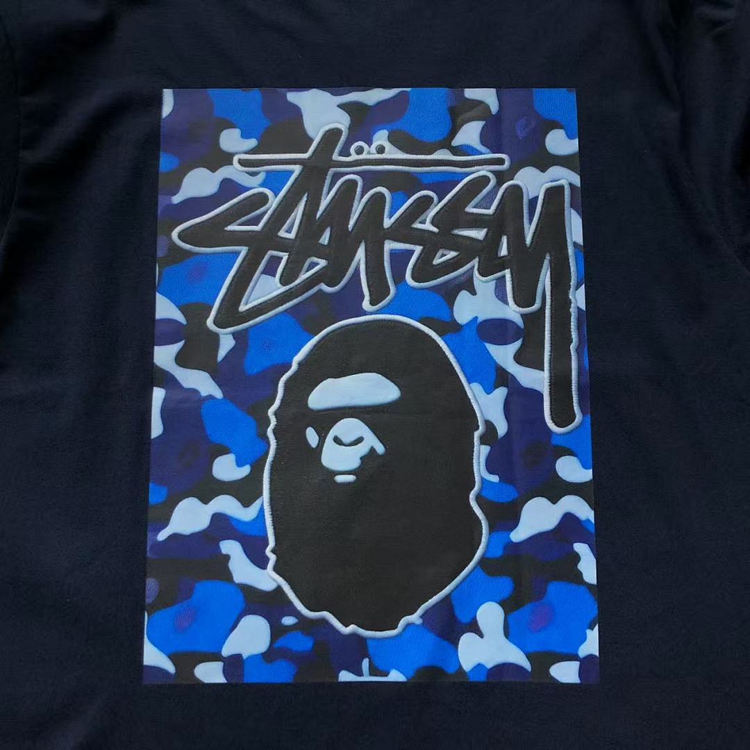 Bape 85 BAPE STUSSY T-SHIRT 3111050421 (Im 170Cm 60Kg I Wear Size M In The Phot) - Image 15