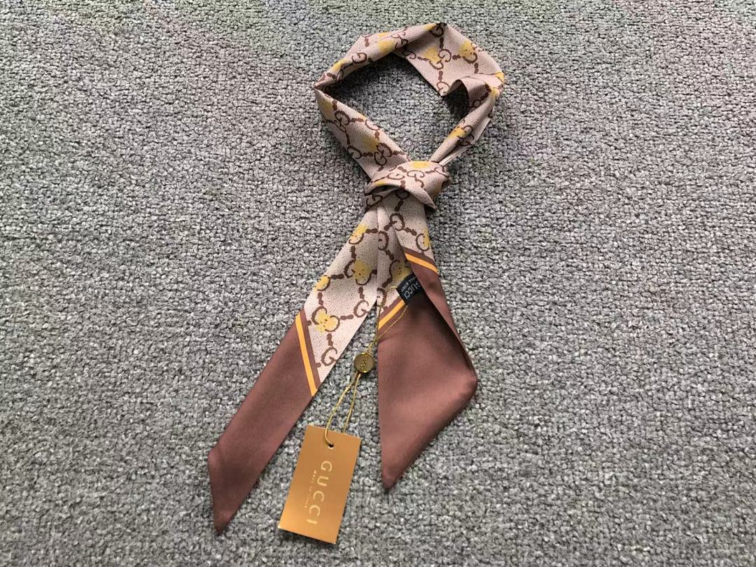Gucci 68 G⭐C⭐I SCARF 5220711102 (Long 180CM* Wide 6CM*) - Image 4