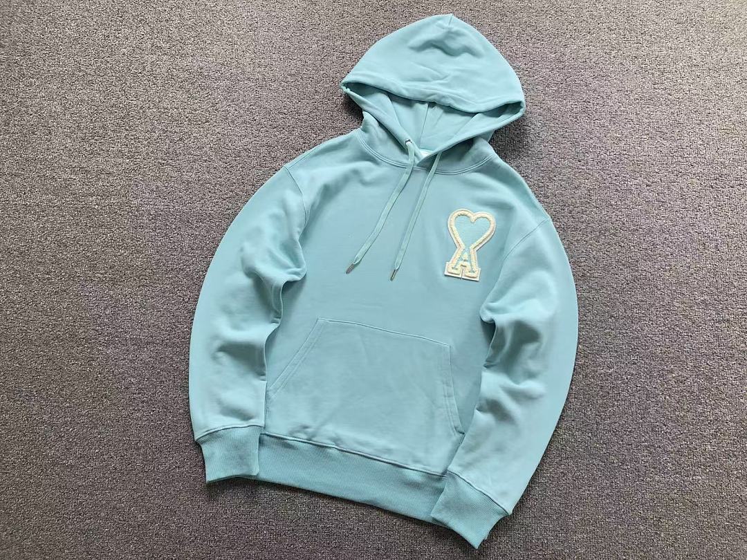 AMI 188 AMI HOODIE 304 22082706001 (Im 170Cm 60Kg I Wear Size M In The Phot) - Image 14