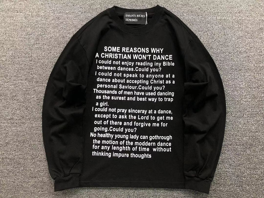 Chanel 98 ENFANTS RICHES DEPRIMES LONG SLEEVED 211141378 (Im 170Cm 57Kg I Wear Size S In The Phot) - Image 13