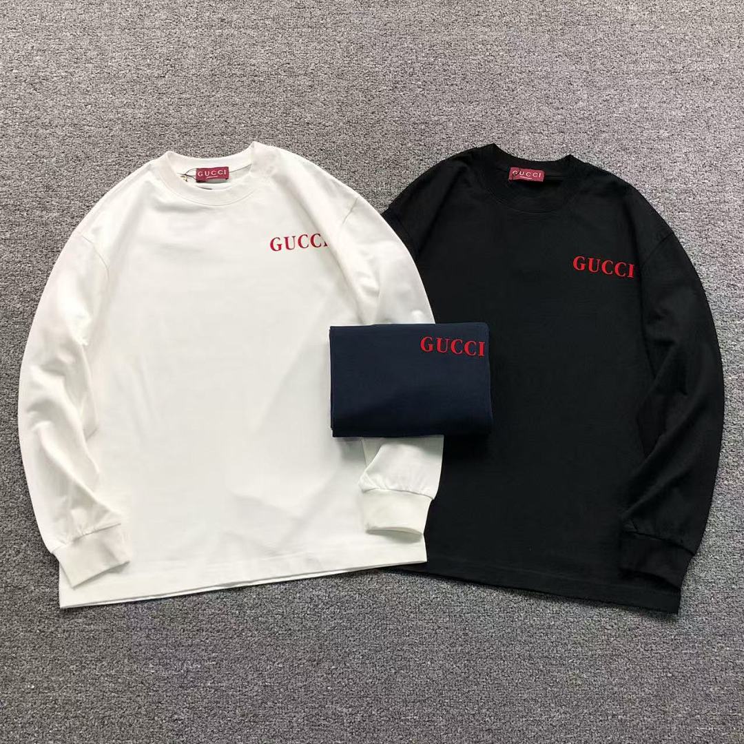 Gucci 135 G⭐C⭐I LONG SLEEVED 3108260621 (Im 170Cm 60Kg I Wear Size M In The Phot)