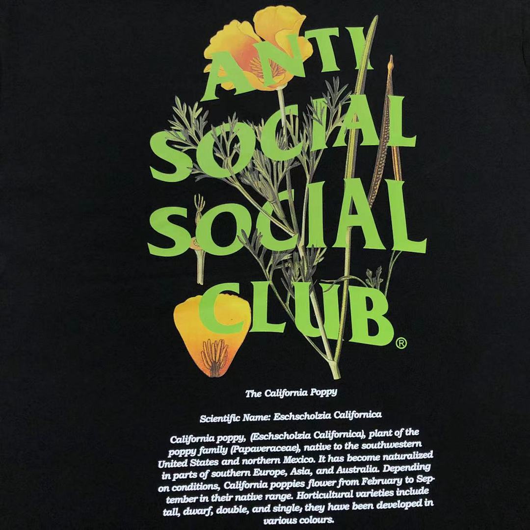 Christian Louboutin 85 ANTI SOCIAL CLUB T-SHIRT - Image 8