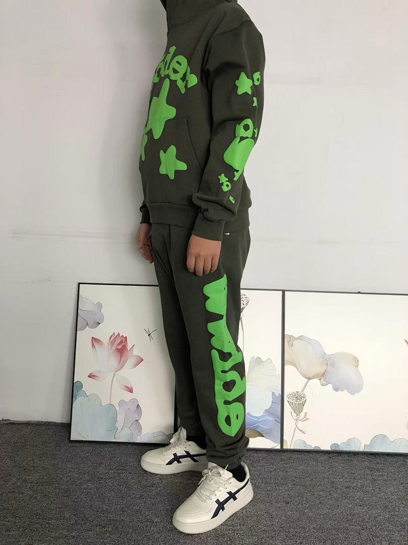 Sp5der TROUSERS125 SP5DER HOODIE - Image 5