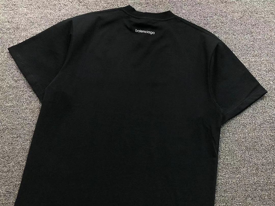 Balenciaga 105 B⭐L⭐⭐⭐IA⭐A T-SHIRT 42061324156 (Im 170Cm 60Kg I Wear Size 2 In The Phot) - Image 15