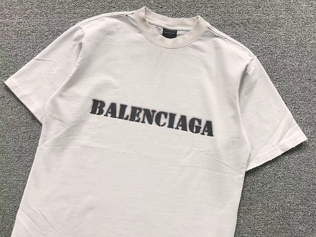 Balenciaga 125 B⭐L⭐⭐⭐IA⭐A T-SHIRT 42042411163 (Im 170Cm 60Kg I Wear Size XS In The Phot) - Image 9